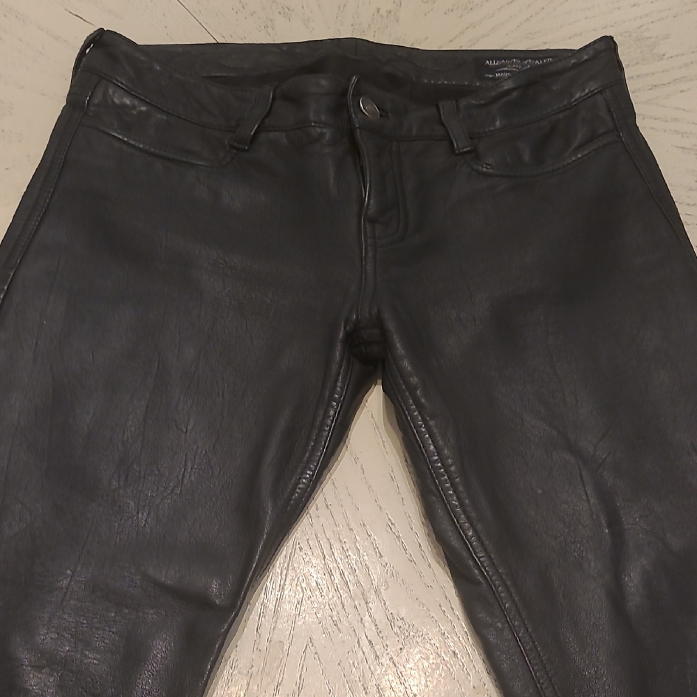 All Saints Genuine Leather Pants